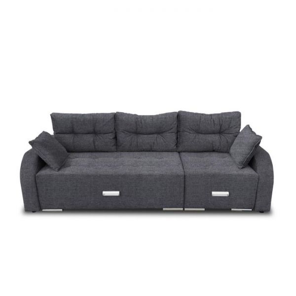 Диван трансформер «Милан», с выдвижным углом, пантограф, рогожка, цвет savana plus beige