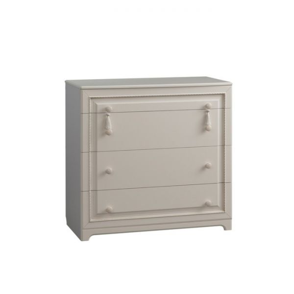 Комод Белла 994х487х991 Белый/джелато софт