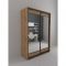 Шкаф-купе «Акцент-Лайт ЗЗ», 1000 ? 600 ? 2310 мм, ЛДСП, зеркало, цвет дуб крафт