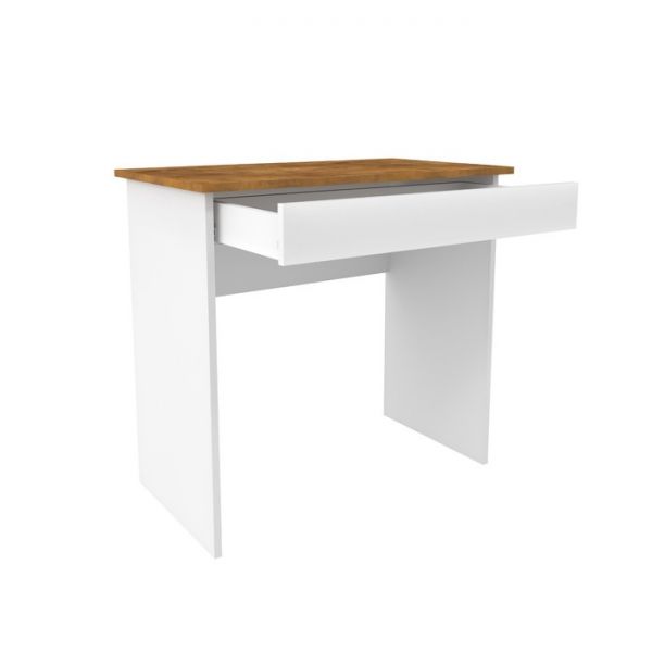 Стол компьютерный с ящиком, 800 ? 450 ? 750 мм, цвет белый