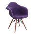 Стул EAMES wood, сиреневый
