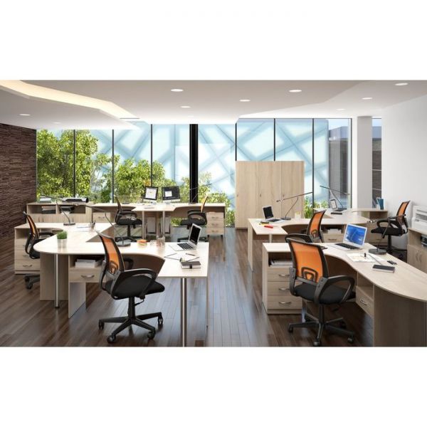 Стол письменный SIMPLE S-1200, дуб сонома светлый