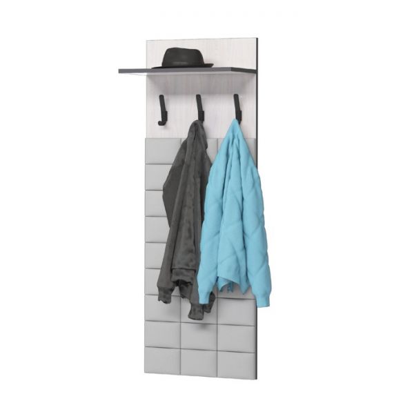 Настенная вешалка «Эльза №6.1», 500 ? 270 ? 1390 мм, цвет дуб сонома