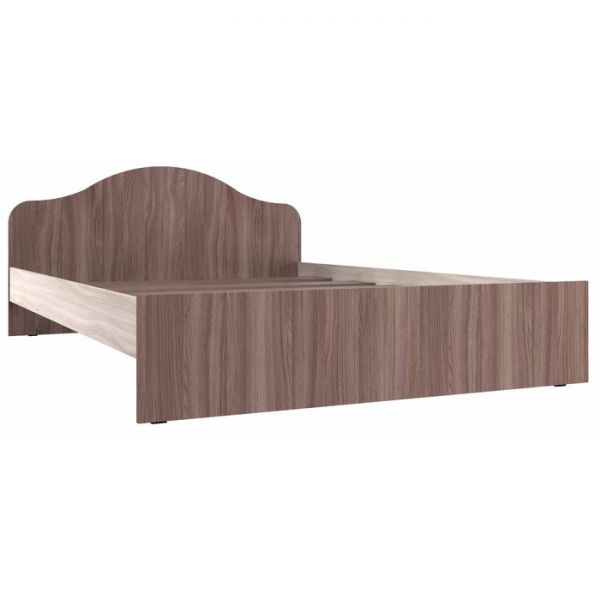 Кровать Кр-2, 1400х2000, Ясень Шимо светлый/Шимо темный