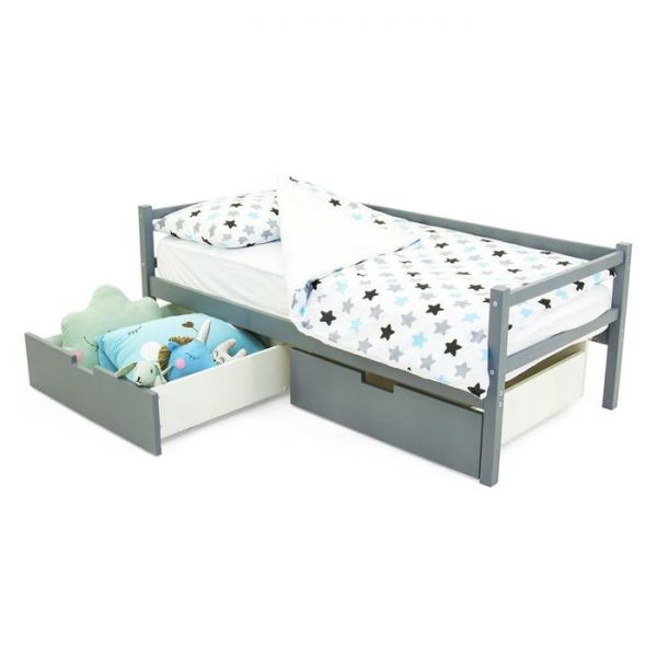 Детская кровать-тахта Svogen графит