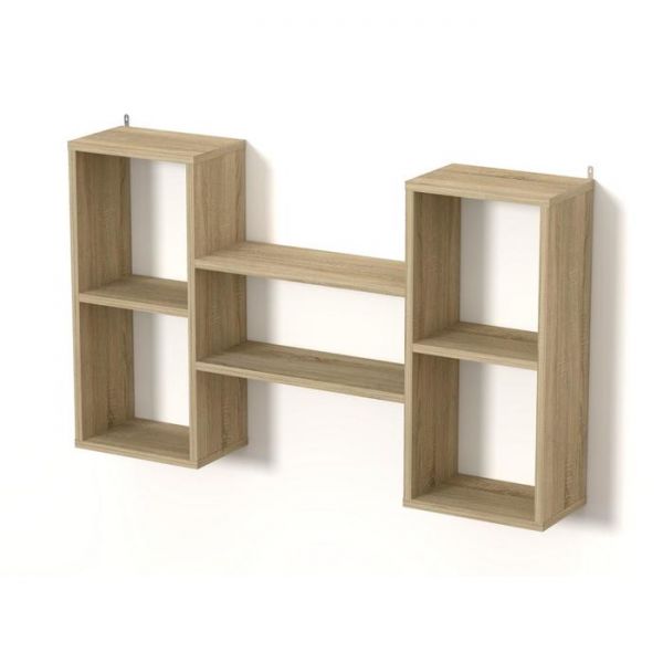 Полка настенная Д-33 1000х180х600 дуб сонома