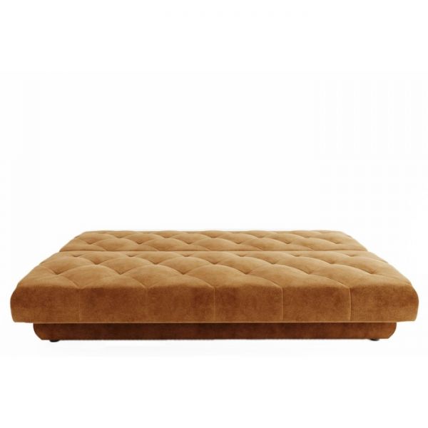 Прямой диван «Бруно», механизм книжка, велюр, цвет селфи01