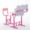 Растущая парта со стулом T21, розовая, ростовая группа №3-4