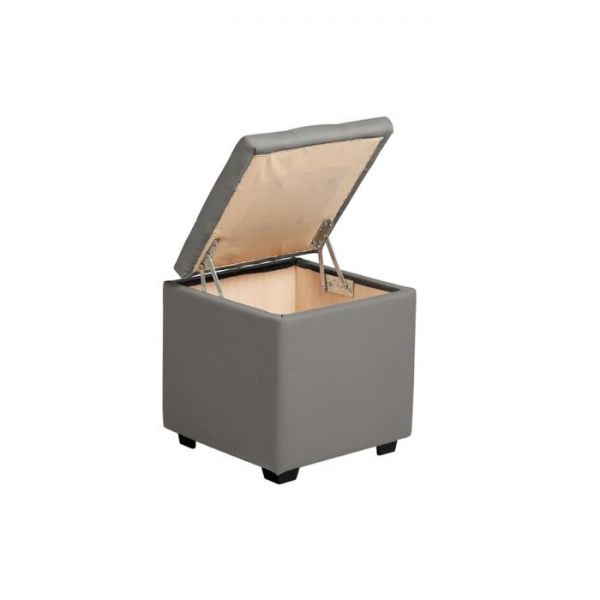 Пуф Бриг 400х400х430 Рогожка ASH