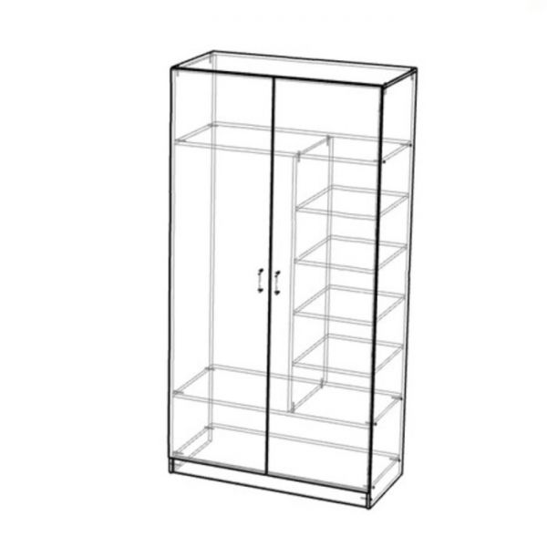 Детская комната Юта комплект №1 бетон/винтерберг