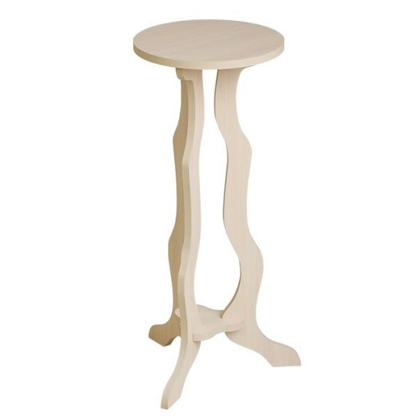 Подставка для цветов Эми 300х300х790 Дуб выбеленный