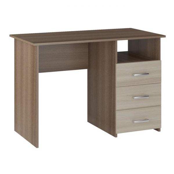 Стол компьютерный Интел-3 Ясень Шимо темный/Ясень Шимо светлый