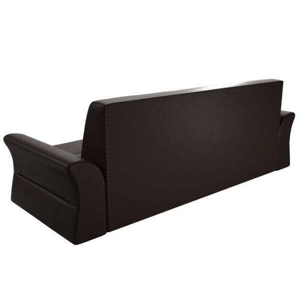 Прямой диван «Клайд», механизм дельфин, экокожа, цвет бежевый