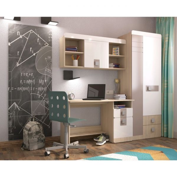 Стол письменный «Стиль 17», 1200 ? 600 ? 750 мм, цвет туя светлая / лайм