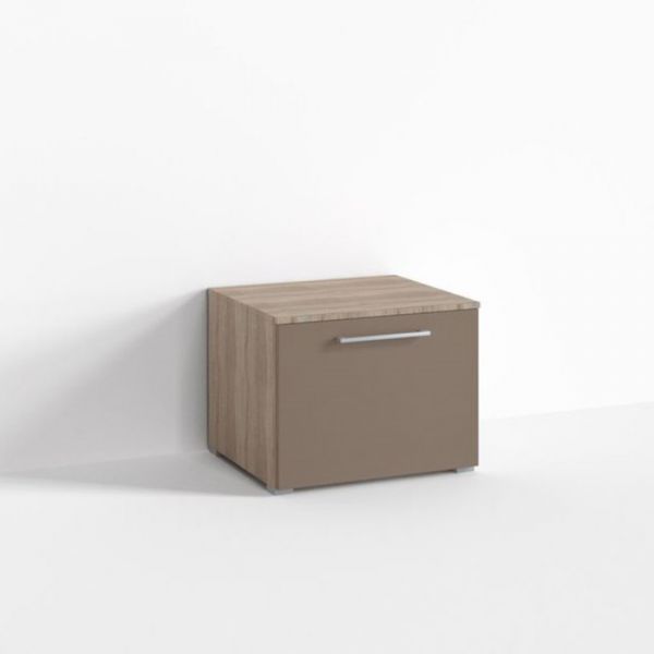 Тумба Г-Т-2-1, 600х520х470 мм, белый структ, бордо