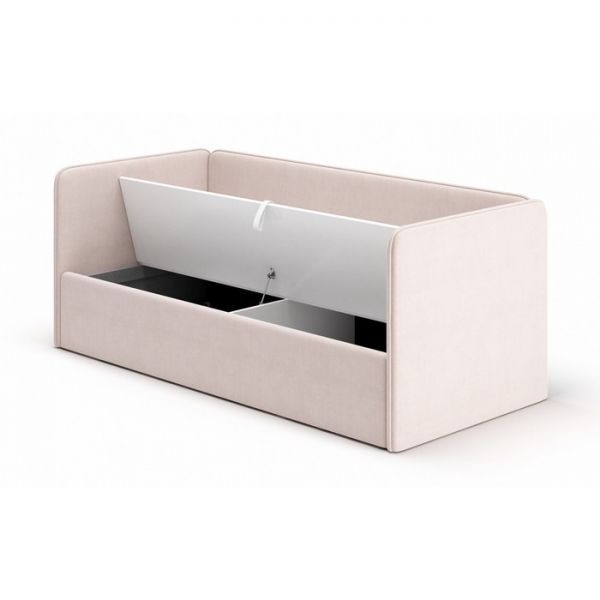 Кровать-диван Leonardo, боковина большая, 180х80 см, цвет бежевый