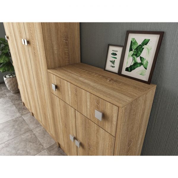 Тумба Глория 2, 753х360х886, Дуб сонома