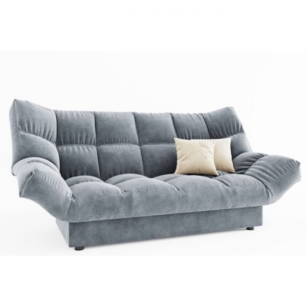 Диван прямой «Клик кляк», ППУ, механизм книжка, цвет селфи 01 / подушки селфи 03