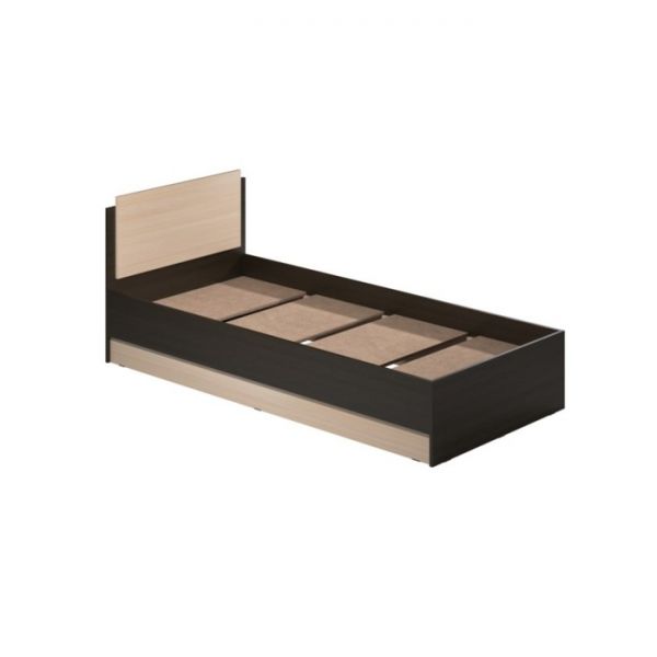 Кровать Аманда, 900х2000, Венге/дуб млечный