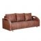 Диван прямой "Юпитер 4", " тефи коричневый"