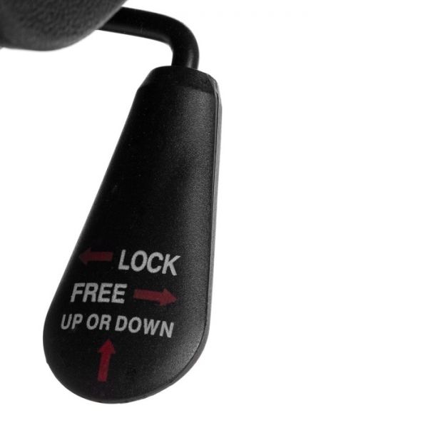 Кресло DRIVER флок/ткань синий/серый 32/12