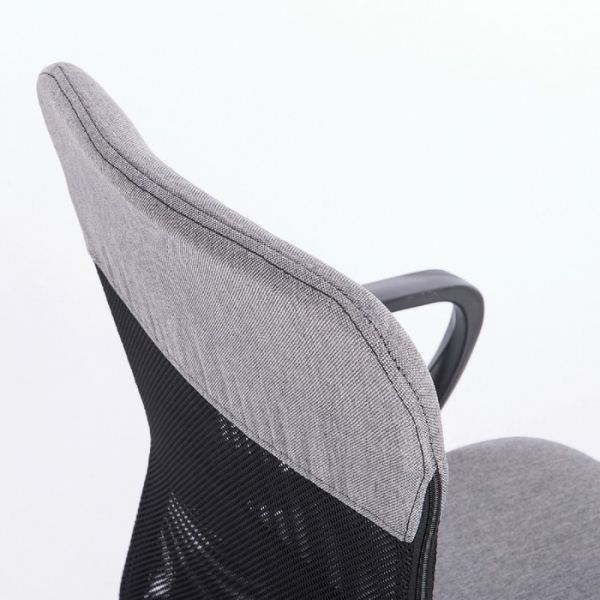 Кресло компактное BRABIX "Jet MG-315", с подлокотниками, серое