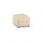 Квадратный пуф «Алеро», 540 ? 540 ? 400 мм, экокожа, цвет взбитые сливки