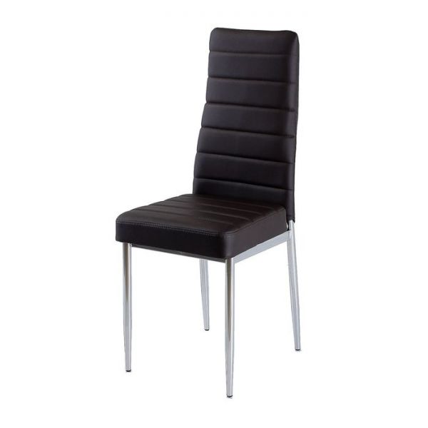 Стул на металлокаркасе В-1 хром люкс/фисташковый