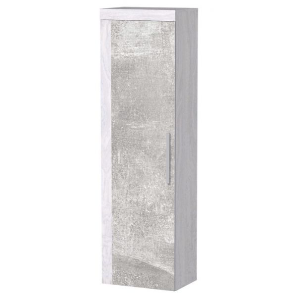 Шкаф для одежды и белья «Леон 5», 560 ? 389 ? 2113 мм, ясень анкор светлый/ателье светлый