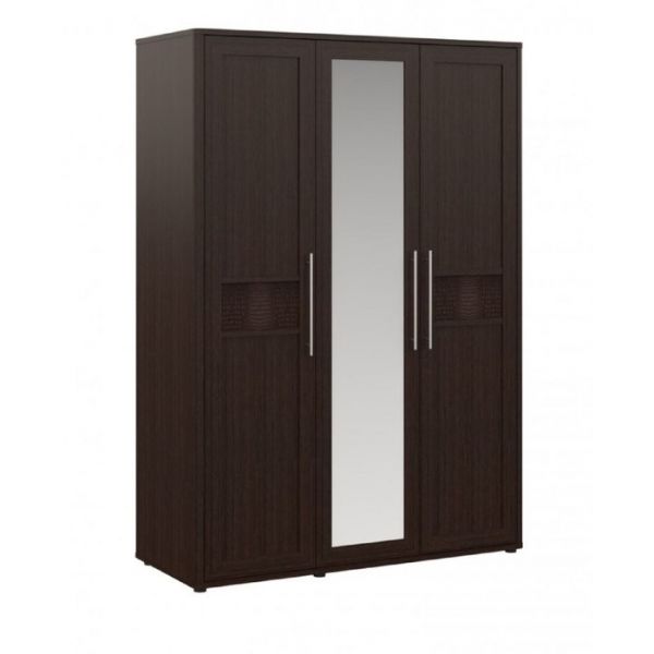 Шкаф 3-х дверный «Токио», 1510 ? 590 ? 2140 мм, цвет венге