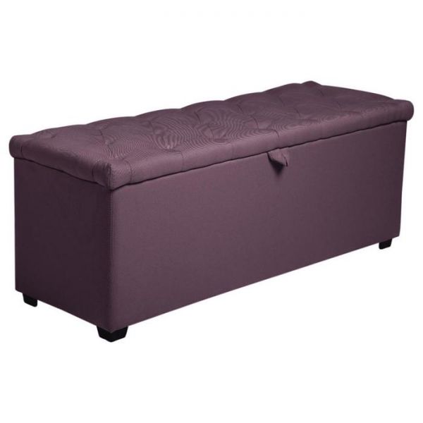 Банкетка Монако-3 1210х420хН430 Рогожка PLUM