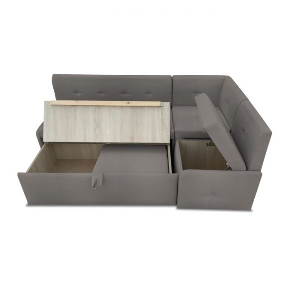 Кухонный уголок «Вена», механизм выкатной, искусственная кожа, цвет marvel berry