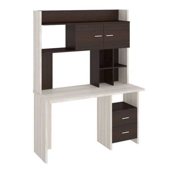 Компьютерный стол, 1300 ? 600 ? 1785 мм, цвет карамель