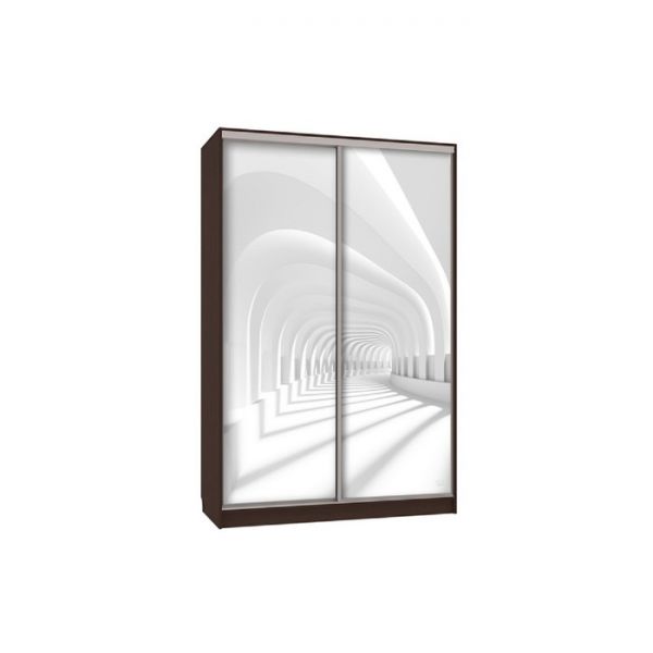 Шкаф-купе "Гранд 7-600 58", 1500x600x2300, Венге