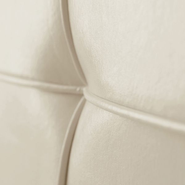 Кровать «Птичье гнездо» без ПМ, 1400х2000, встроенное основание, экокожа, цвет бежевый