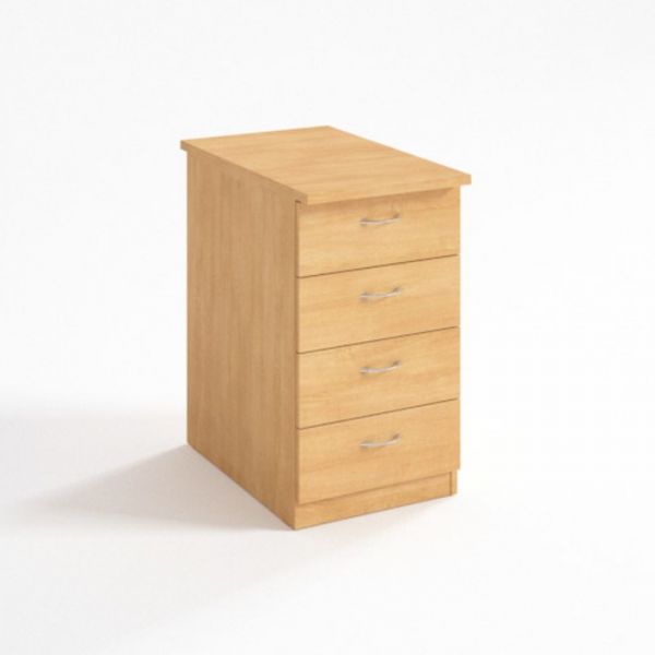 Тумба приставная ТС4.7, 425х680х750 мм, белый шагр