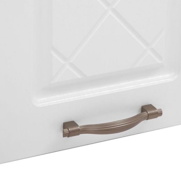 Шкаф навесной ШВ 600 Прованс, 600х300х720, МДФ Белый/Белый