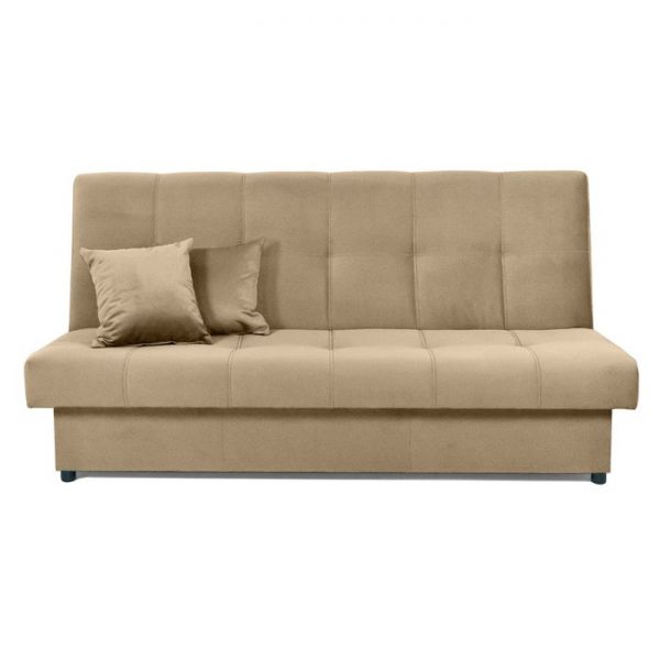 Диван «Веста», механизм книжка, ППУ, велюр, цвет бежевый