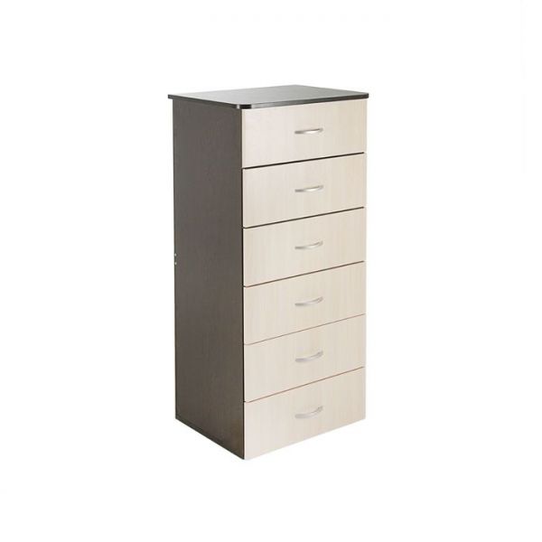 Комод №5 600х450х1250 Венге темный/Венге светлый