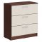 Комод мини «Уфимка», 700 ? 360 ? 756 мм, цвет венге / дуб молочный