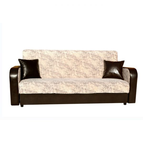 Диван "Эконом", ткань Прага 2 / коричневый