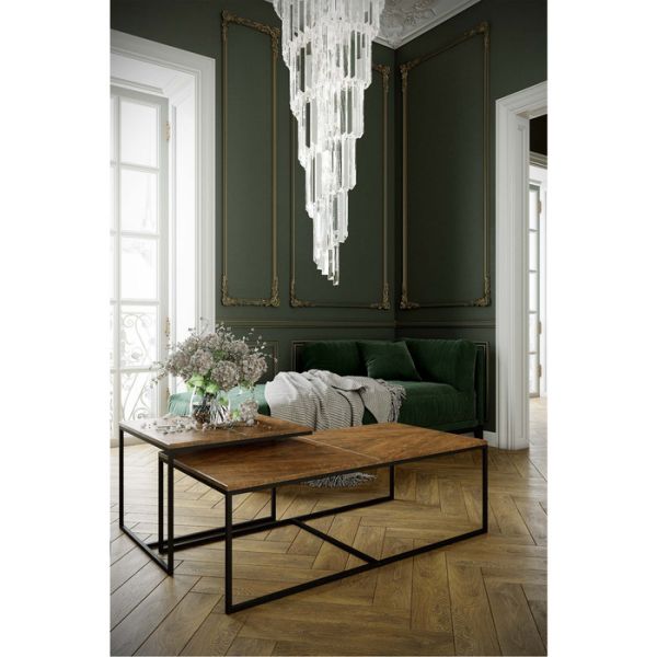 Стол журнальный «Эклектик», 1200 ? 600 ? 390 мм, цвет дуб американский