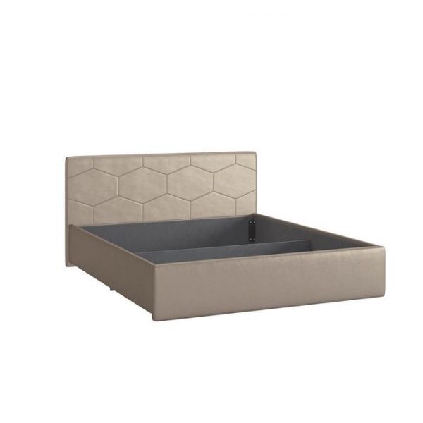 Каркас кровати Квантум 1600х2000 экокожа белая