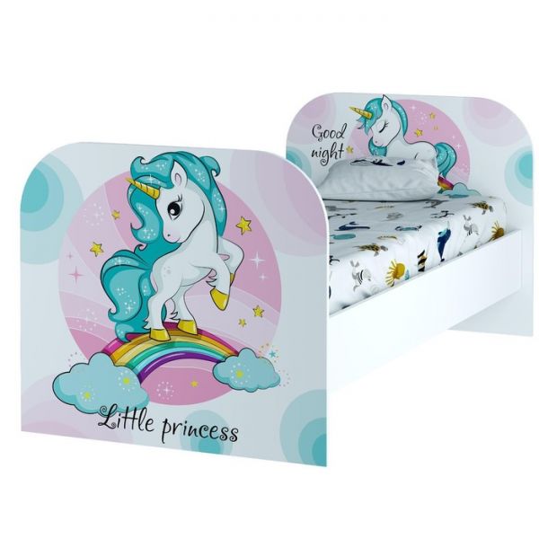 Кровать односпальная Тойс 1832х800 белый/Little Pony