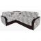 Диван угловой "Эльза-5", ткань велюр Город-1/Ecotex A 213