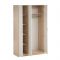 Шкаф трёхстворчатый Бася-1 2100х1200х560 дуб сонома/ясень анкор светлый