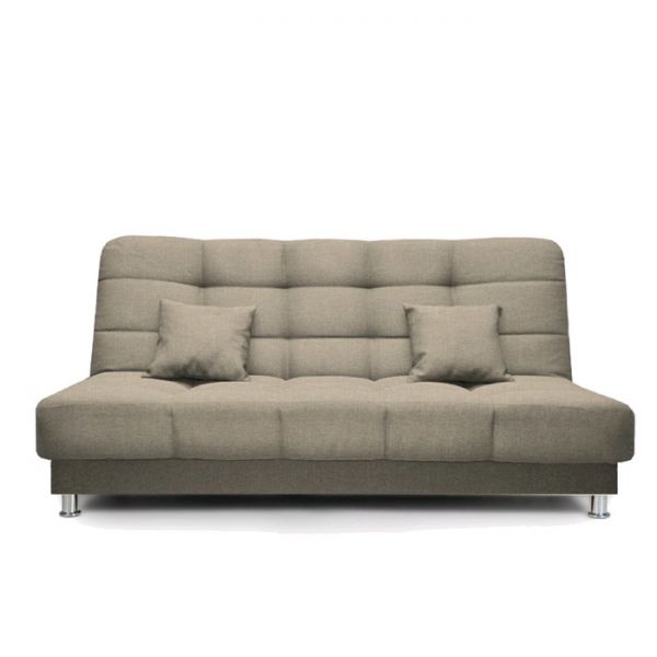 Диван «Идальго», с подушками, механизм книжка, рогожка, цвет savana grey