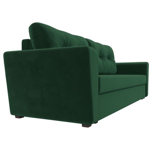 Диван прямой «Амстердам лайт», еврокнижка, велюр, цвет бежевый