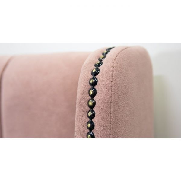 Кровать Мелисса, 1600х2000, ортопедическое осн+ПМ, Коралловый Вивальди 27/Пастельный