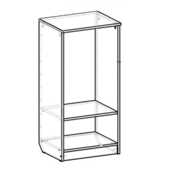 Комод К-24 1040х500х400 Ясень Шимо Светлый/Ясень Шимо Темный